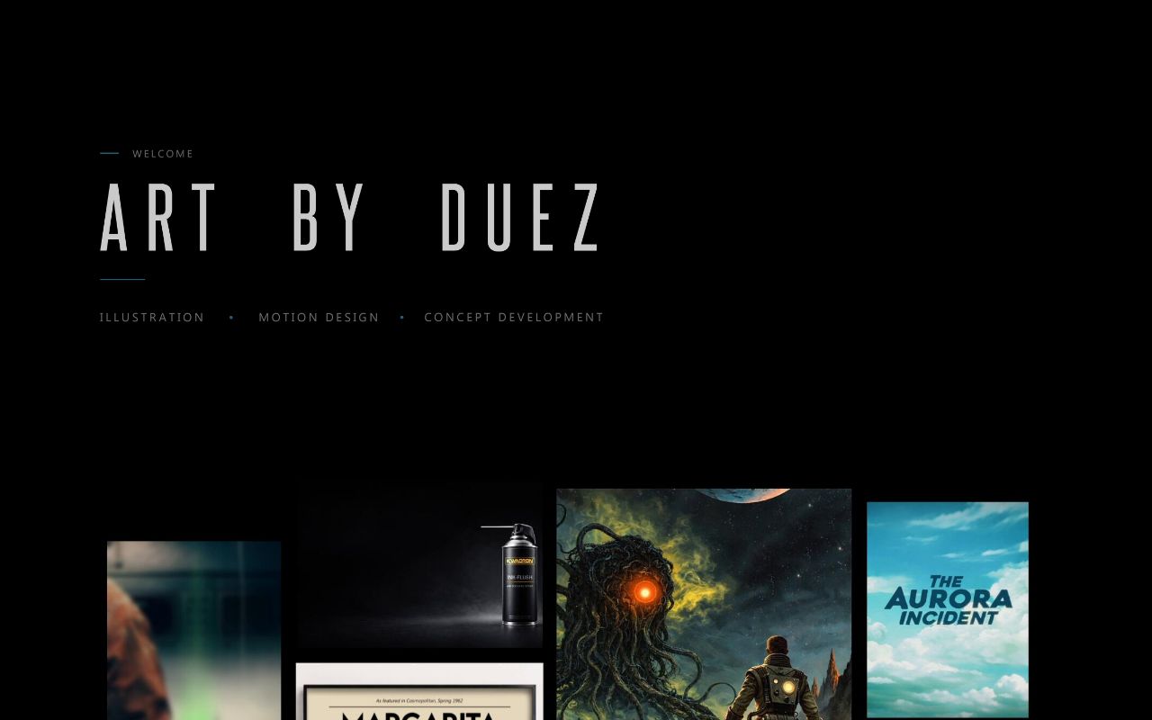Art by Duez — 2D Key Art & Motion
